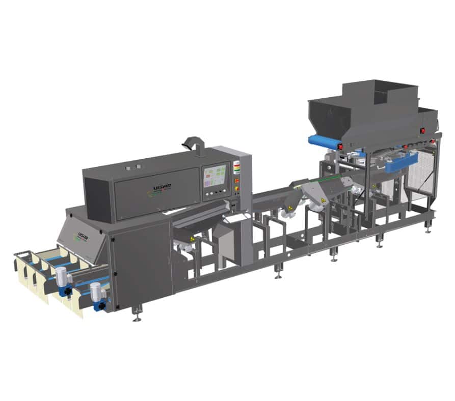 Contrôle et tri Machine de tri optique pour carottes et pommes de terre