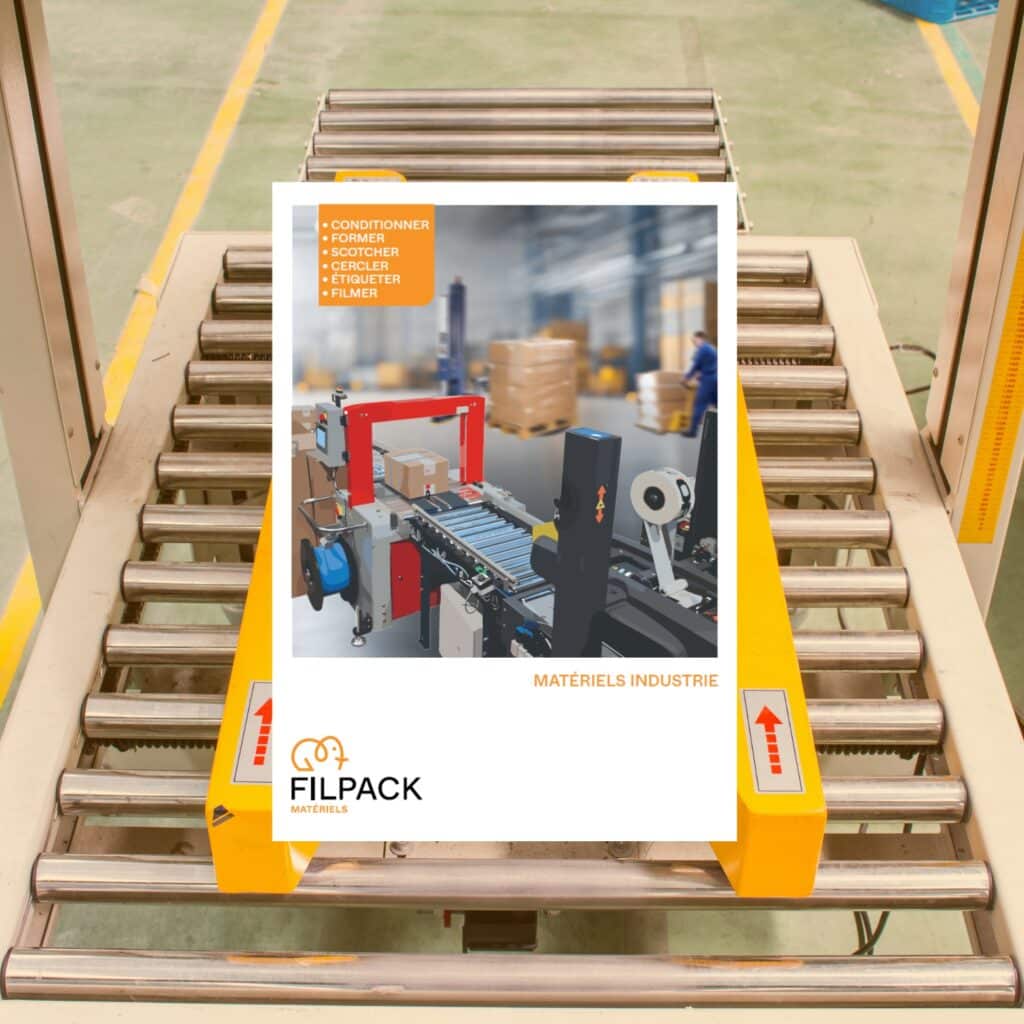 Catalogue des solutions et équipements pour l'industrie, incluant des machines de conditionnement, emballage et automatisation